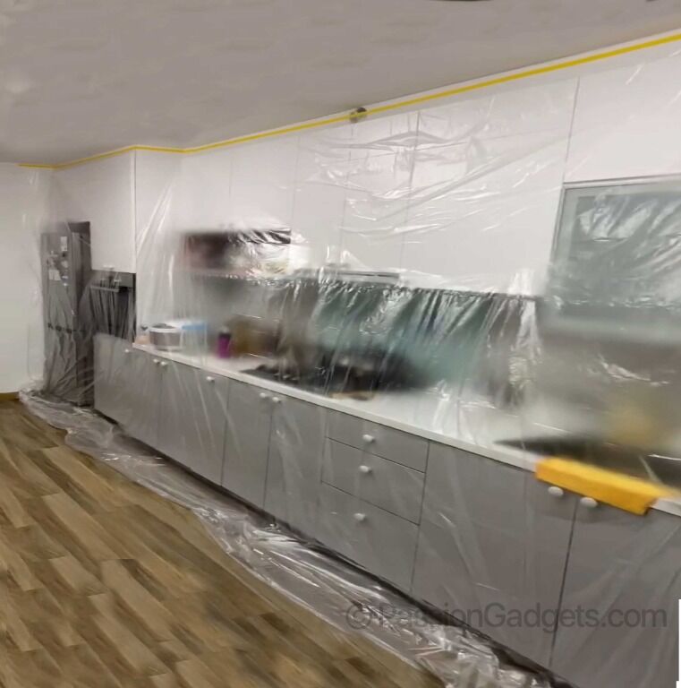 plastic sheet cover for renovation