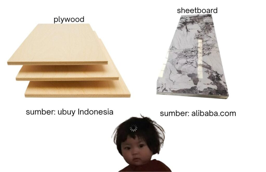 plywood dan sheetboard